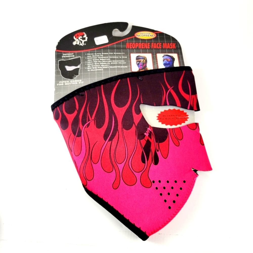 Zan Headgear Blaze Full Face Mask Motorcycle Snowboarding Ski ATV NeopreneIte
